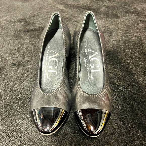 AGL Italian Leather Pumps - Picture 1 of 4